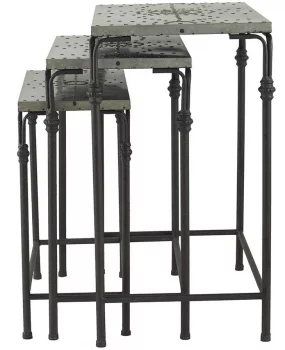 Комплект из трёх столиков Yalwa 61X36X66 / 55X29X59 / 48X23X50 CM