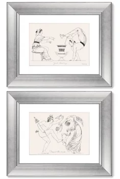 Диптих Greek tumbling 51X41 / 51X41 CM