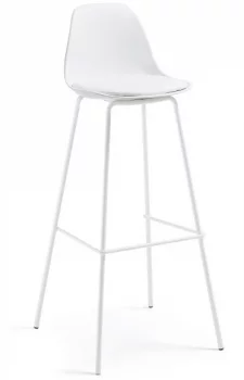 Барный стул Lysna 98X44X44 CM белый