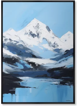 Набор из двух постеров на холсте Landscape collection The peaks 75X105 / 75X105 CM