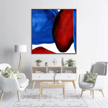 Постер на холсте Forms and colors 105X105 CM