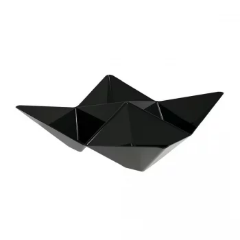 Набор тарелок для фуршета Origami черные, 25 шт