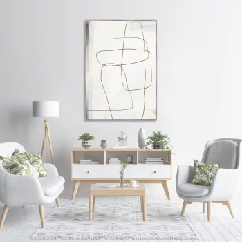 Репродукция на холсте Fine threads No3 75X105 CM