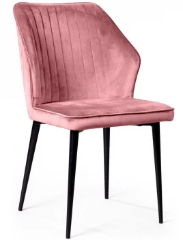 Стул Berg 51X62X84 CM пудрового цвета