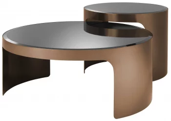 Журнальные столики Piemonte 90X90X38 / 60X60X47 CM