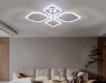 Накладной потолочный LED-светильник Acrylica 60X53X9 CM