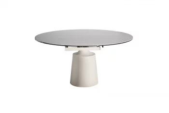 Стол обеденный раскладной с керамической столешницей 90X150X75 CM