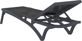 Шезлонг-лежак Pacific 193X68X35 CM серый