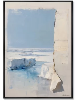 Постер на холсте Movement of Ice Fields 75X105 CM