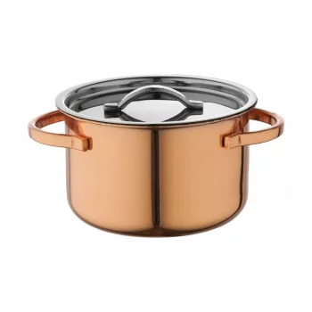 Кастрюля для подачи 11 см h5,5 см 250 мл с крышкой Copper нерж. P.L. Hotelware