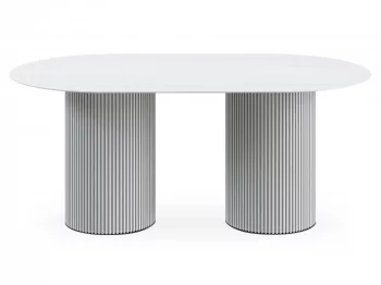 Обеденный овальный стол Mono Stripe 180X100 CM