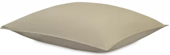 Набор наволочек из перкаля Essential 70X70 / 70X70 CM бежево-серого цвета