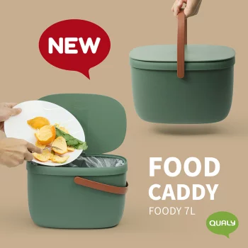 Контейнер для пищевых отходов Foody 31X20X20 CM