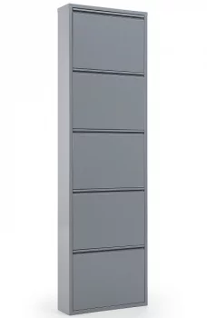 Шкаф для хранения обуви Ode 50X15X69 CM серый