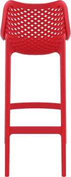 Стул пластиковый барный Air 45X53X105 CM красный