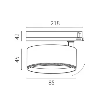 Светильник на шине Lightstar A5536TRIAC