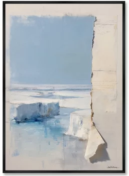 Набор из двух постеров на холсте Movement of Ice Fields 75X105 / 75X105 CM