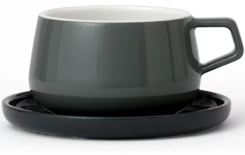 Чайная пара Classic Ella 250 ml мятного цвета