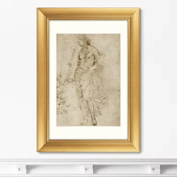 Постер Female Figure with a Tibia 51X71 CM