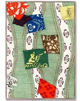 Постер Illustration of Japanese motifs 75X105 CM