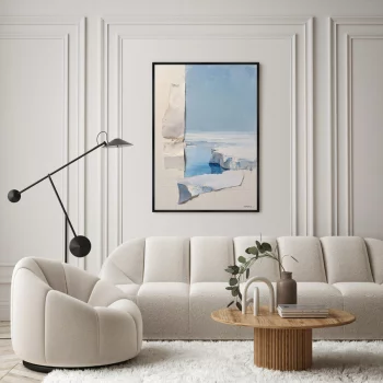 Постер на холсте Movement of Ice Fields 75X105 CM