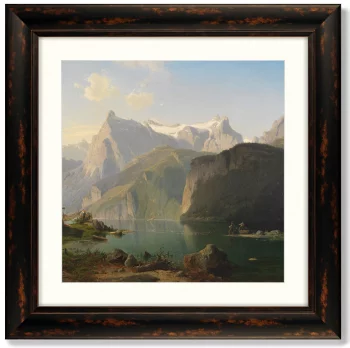 Диптих Fjord landscape 61X61 / 61X61 CM 