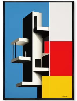 Набор из двух постеров на холсте Shape 75X105 / 75X105 CM