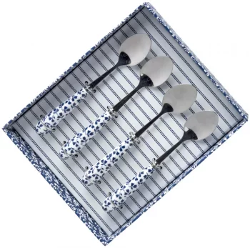 Набор из четырёх чайных ложек Blueprint 14 CM