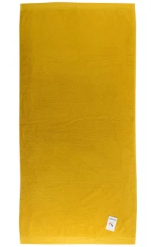 Полотенце банное 150X90 CM горчичного цвета