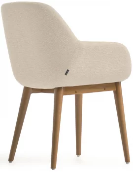 Стул Konna 59X55X83 CM бежевый