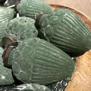 Винтажная новогодняя игрушка Antique Bump 5X5X7 CM