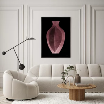 Постер на холсте Colored vase 75X105 CM