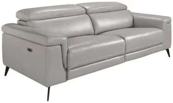 Диван-реклайнер кожаный Lacroix 215X99X103 CM