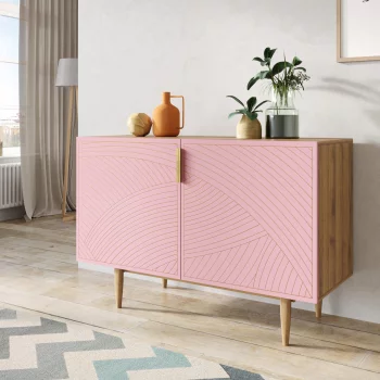 Комод Line 120X50X80 CM pink
