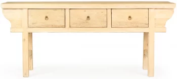 Консоль из массива сосны Wabi-sabi Obak 200X45X85 CM