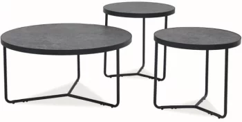 Комплект столиков Demeter 80X80X40 / 50X50X50 / 50X50X45 CM