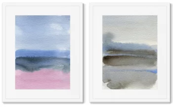 Диптих постеров в раме Landscape colors 42X52 / 42X52 CM