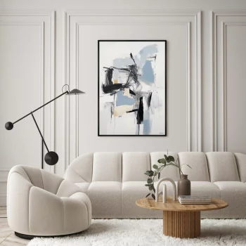 Постер на холсте Linear space 75X105 CM