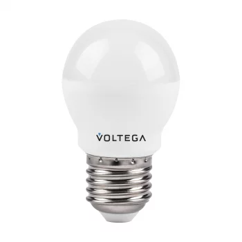 Светодиодная лампа Voltega Simple Шар 10Вт 2800K