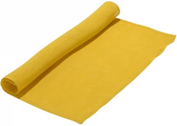Салфетка сервировочная из стираного льна Essential 45X45 CM горчичного цвета