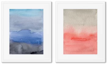Набор из двух постеров Sky colors 42X52 / 42X52 CM