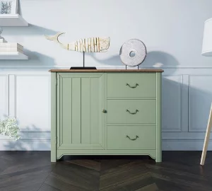 Комод Оливия на 3 ящика с дверкой 100X45X80 CM