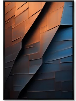 Постер на холсте Form light and shadow 75X105 CM