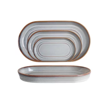 Блюдо овальное 18*9,8 см h2,6 см Evolution Mont Blanc P.L. Proff Cuisine [6]