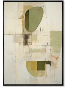 Постер на холсте Through the space of being 75X105 CM
