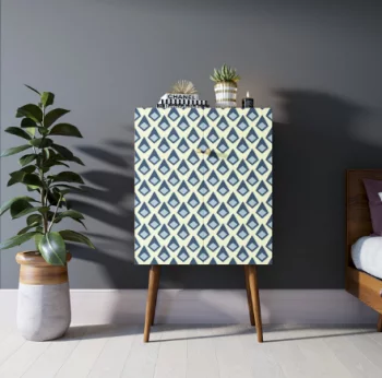 Комод на высоких ножках Berber 70X45X120 CM