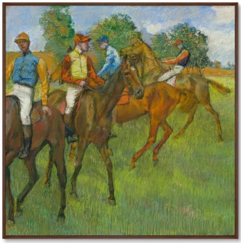 Постер Before the Race 105X105 CM