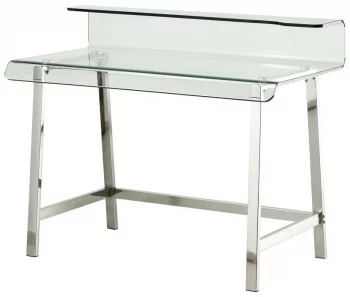 Письменный стол из изогнутого стекла Glass 110X56X90 CM