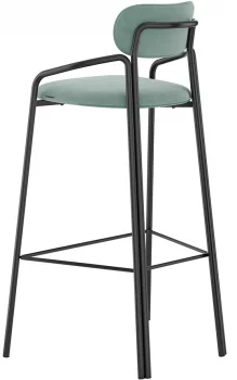 Стул барный Ror 62X51X97 CM светло-бирюзовый