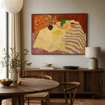 Постер Breakfast 120X90 CM